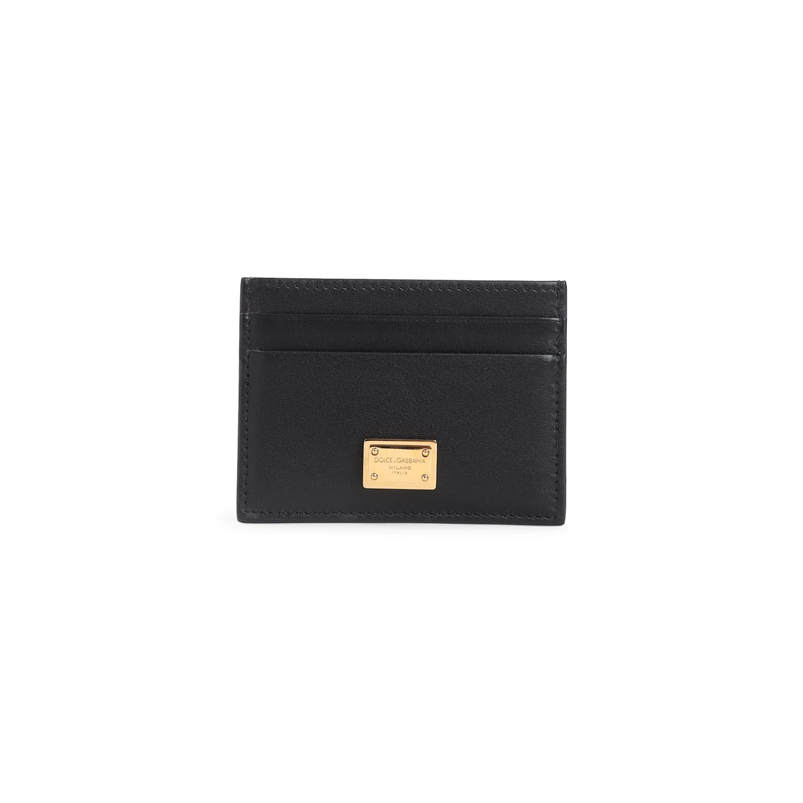 Dolce & Gabbana Credit Card Holder In Black