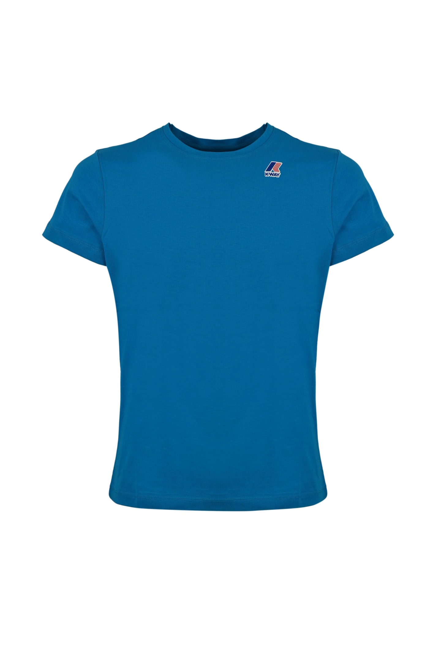 K-way Le Vrai Edouard T-shirt In Turquoise