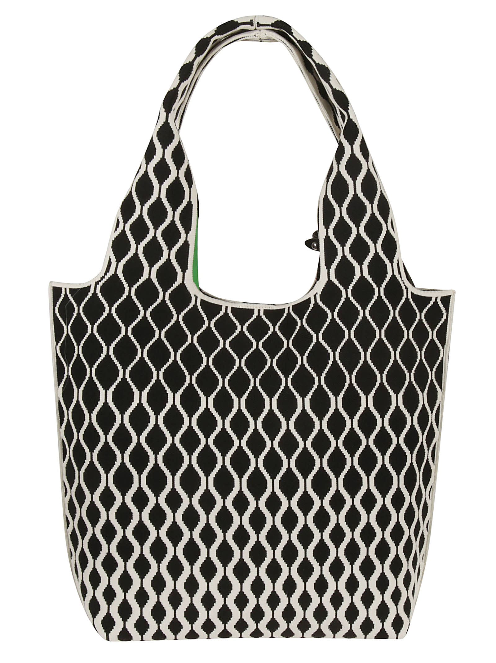 patterned tote