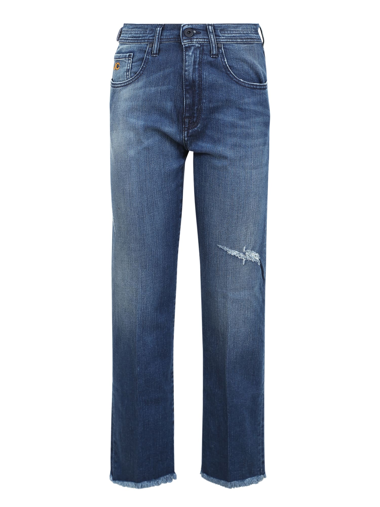 Jacob Cohen Straight Cropped Jeans