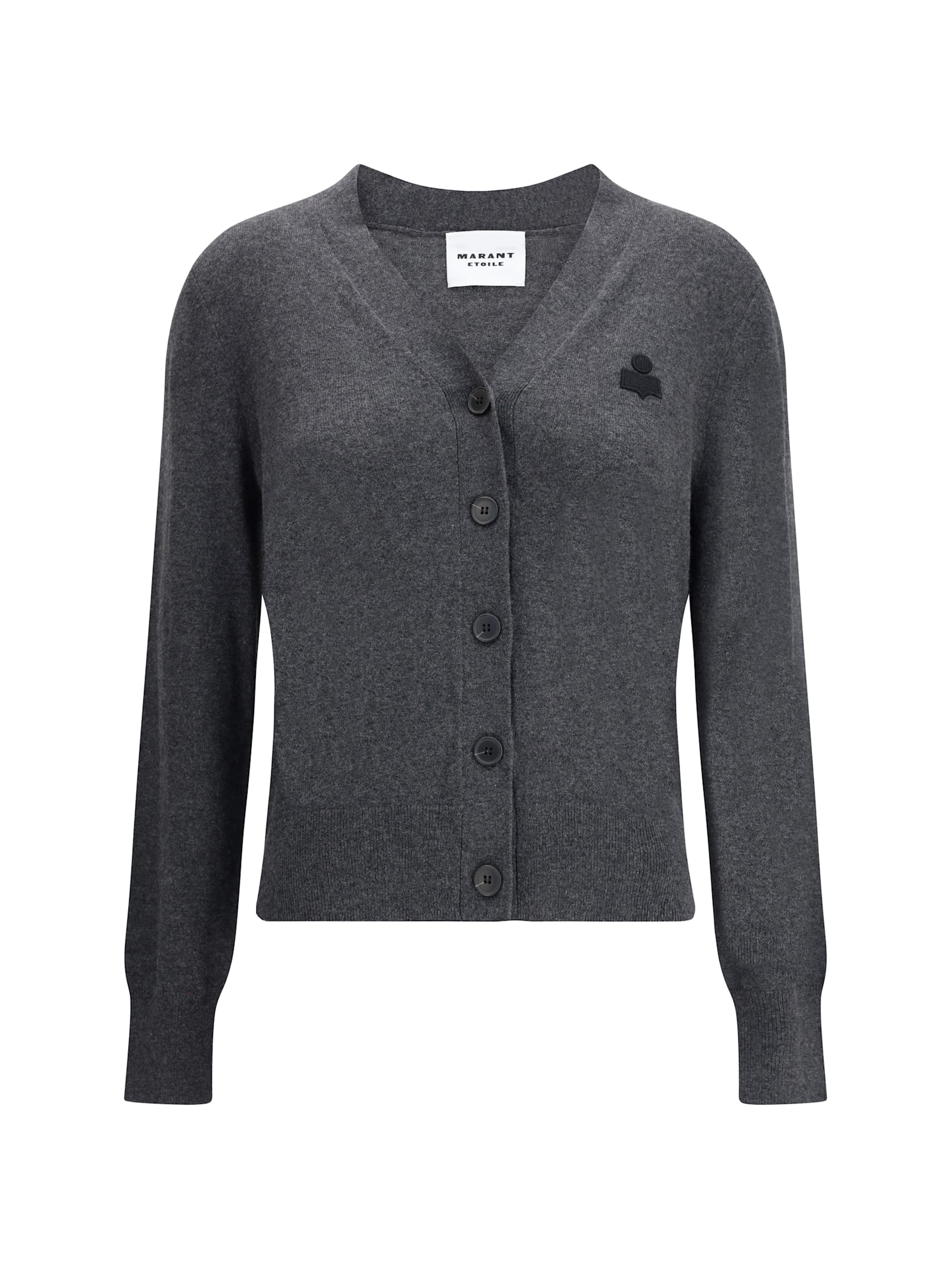 Isabel Marant Étoile Karina Cardigan In Gray