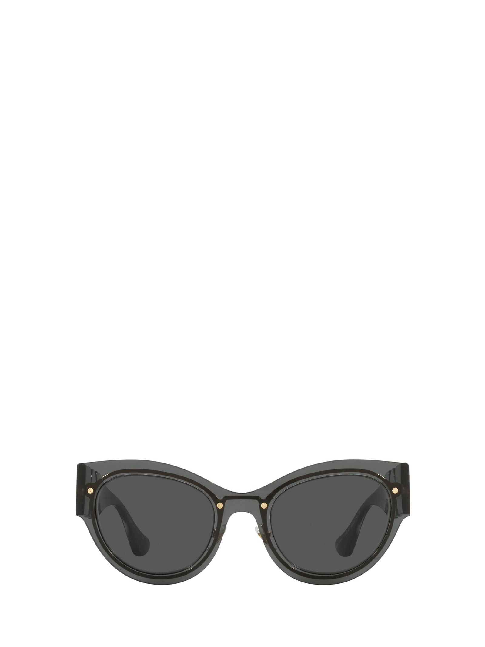 Versace Eyewear Versace Ve2234 Transparent Dark Grey Sunglasses