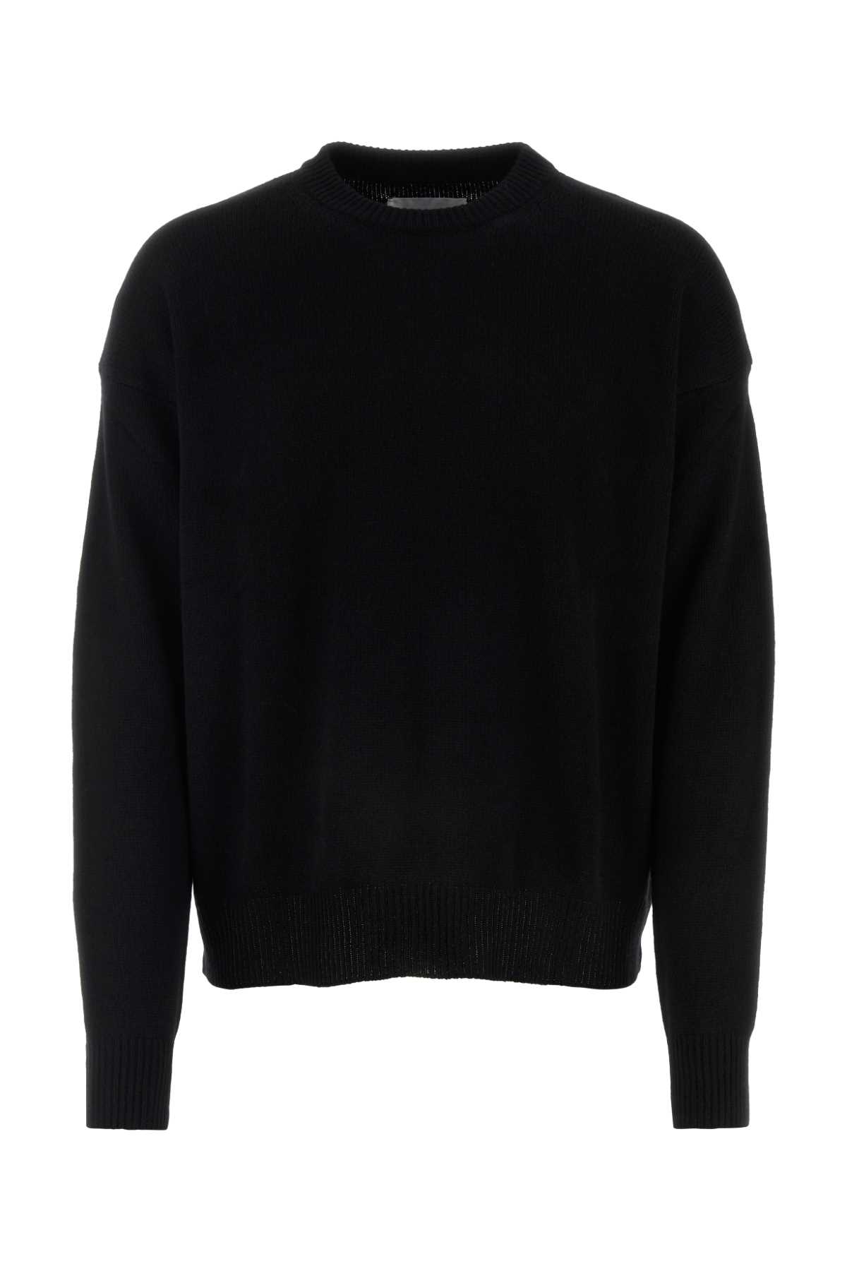 Jil Sander Black Cashmere Sweater