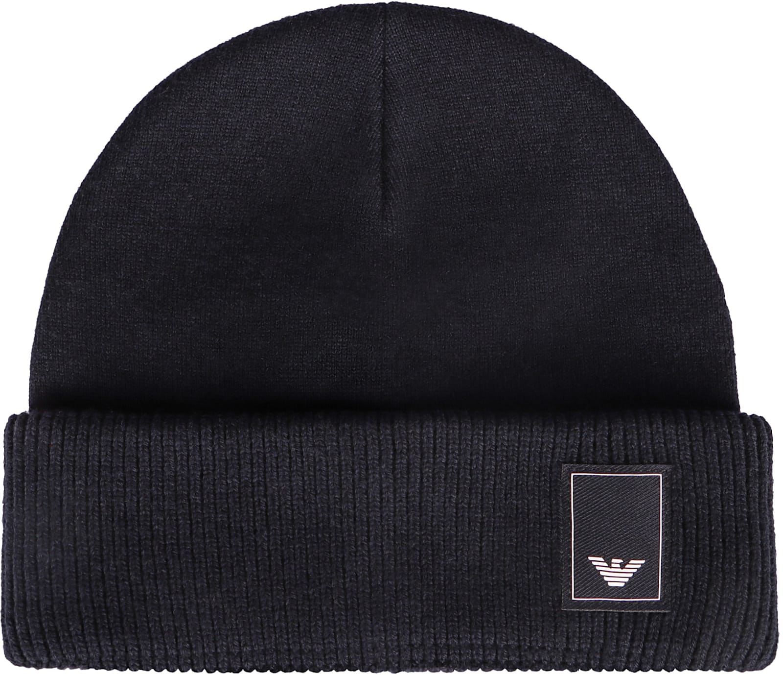 Emporio Armani Wool Hat In Blue