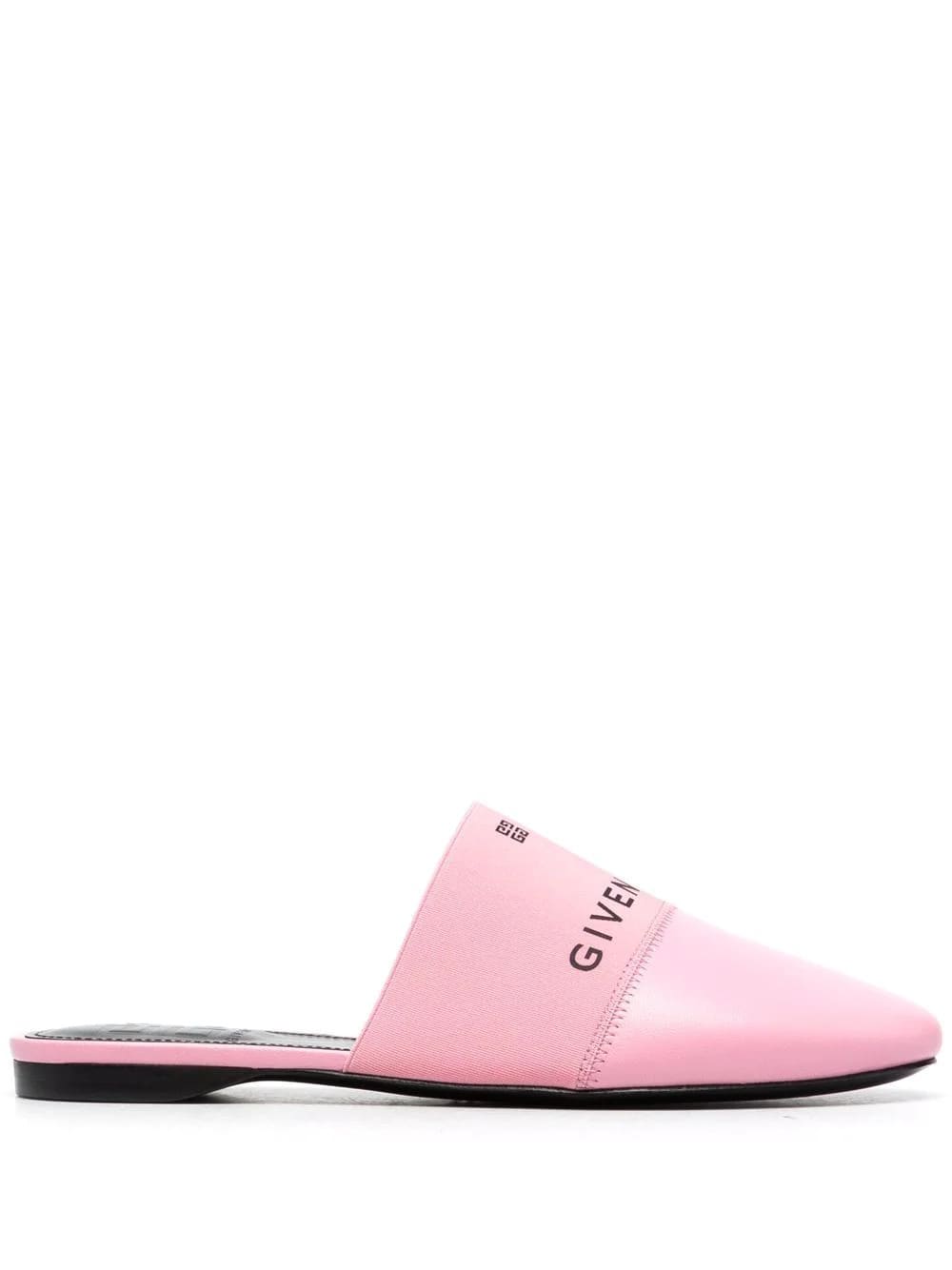Givenchy Woman 4g Flat Mules In Pink Leather