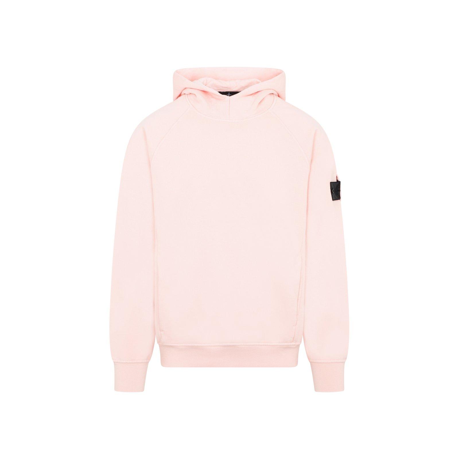 STONE ISLAND SHADOW PROJECT LOGO-PATCH HOODIE