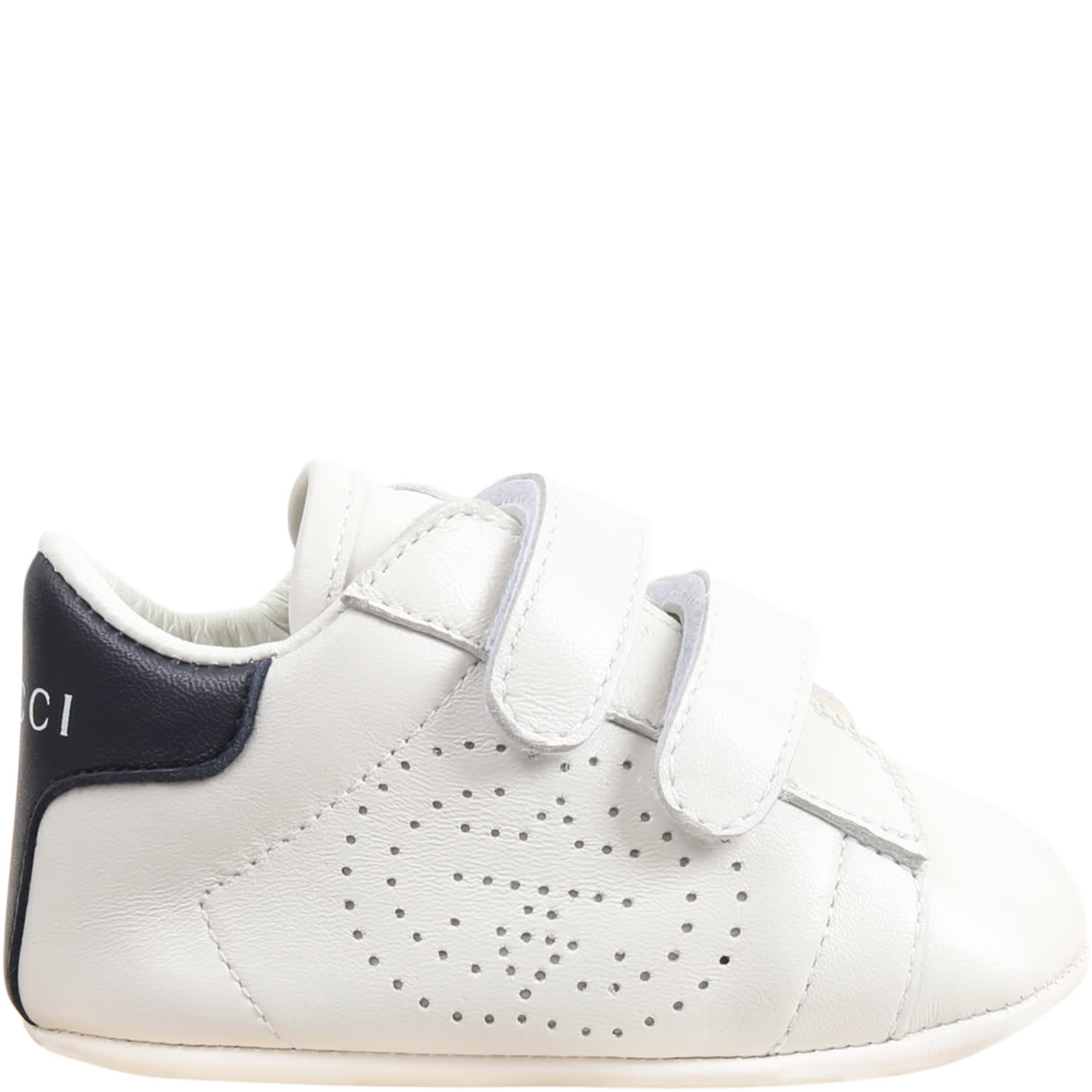 Gucci White Sneakers For Babykids