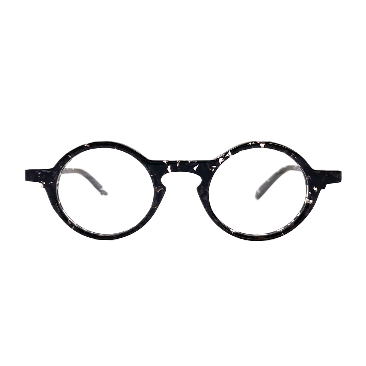 Matttew Figuier 741 Nero/grigio Trasparente Glasses In Black