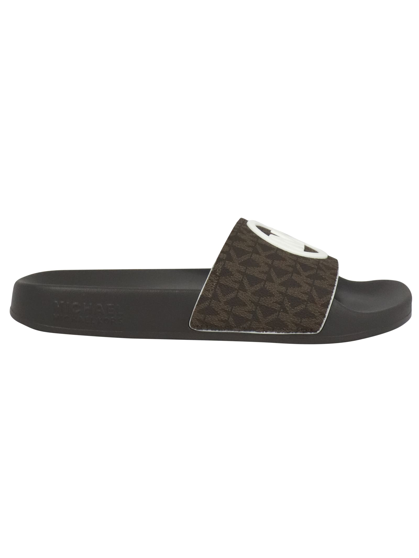 michael kors gilmore studded slides