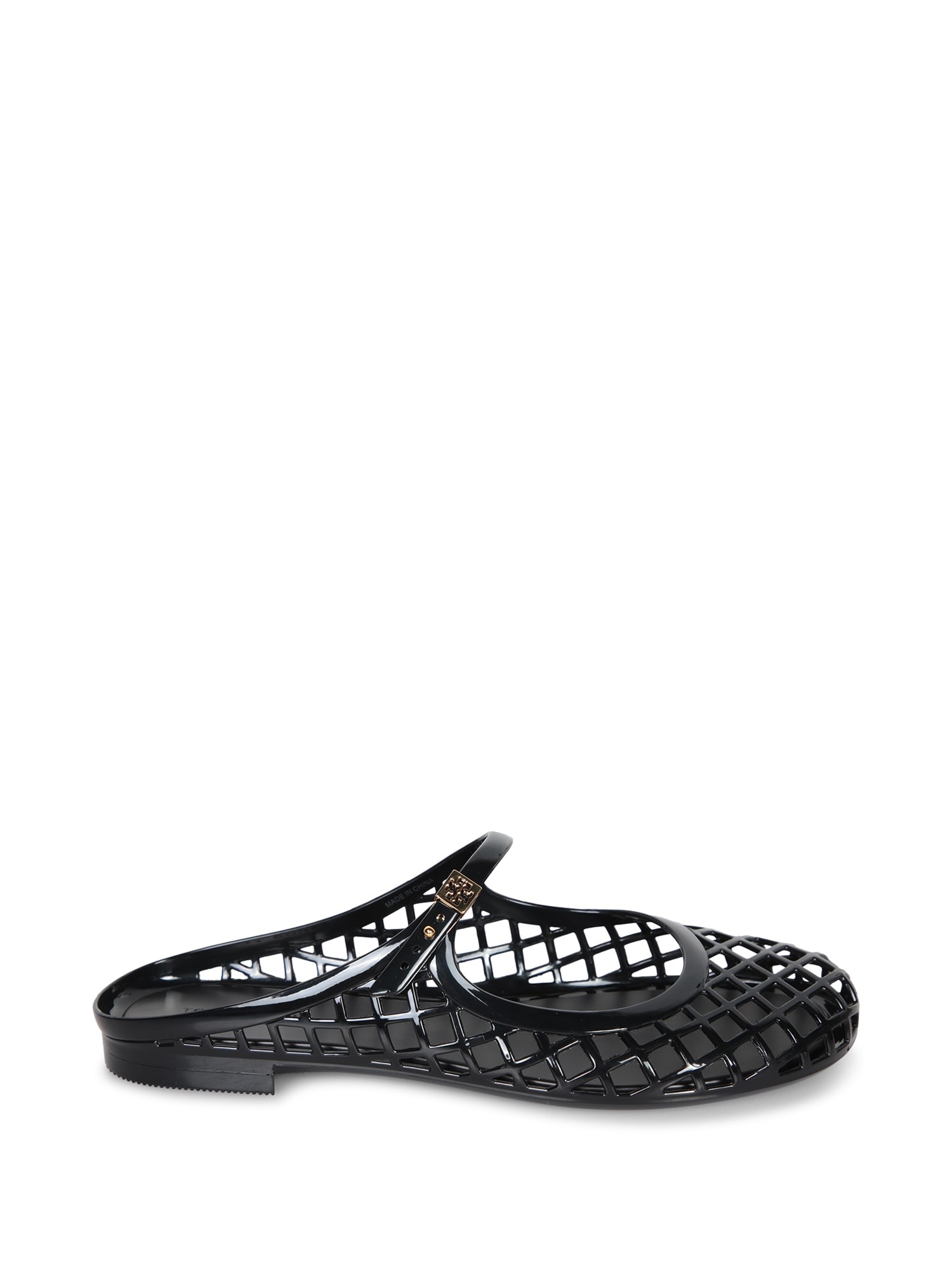 Tory Burch Black Slide Mary Jane Sandal