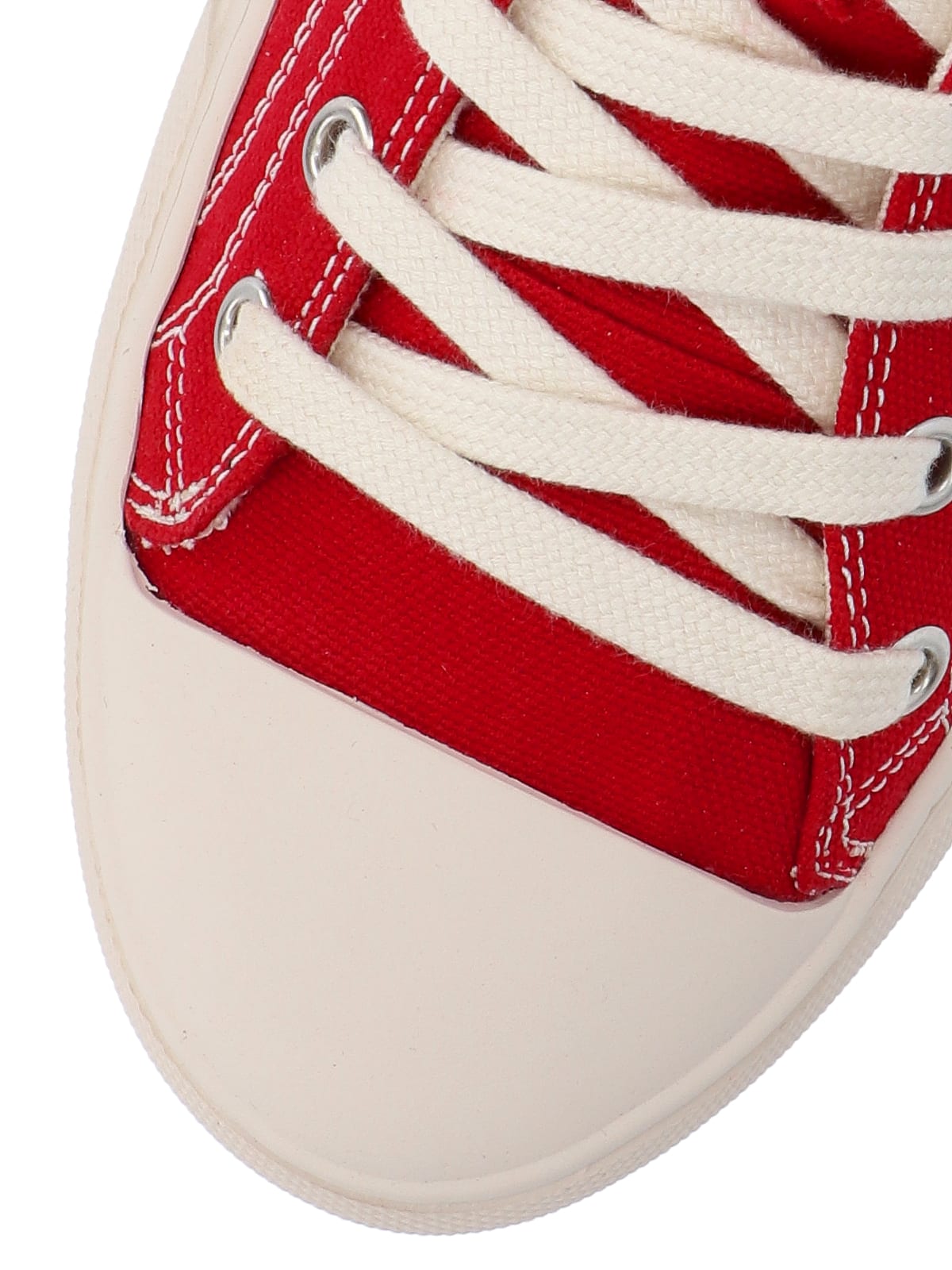 Shop Vivienne Westwood Plimsoll High Sneakers In Red