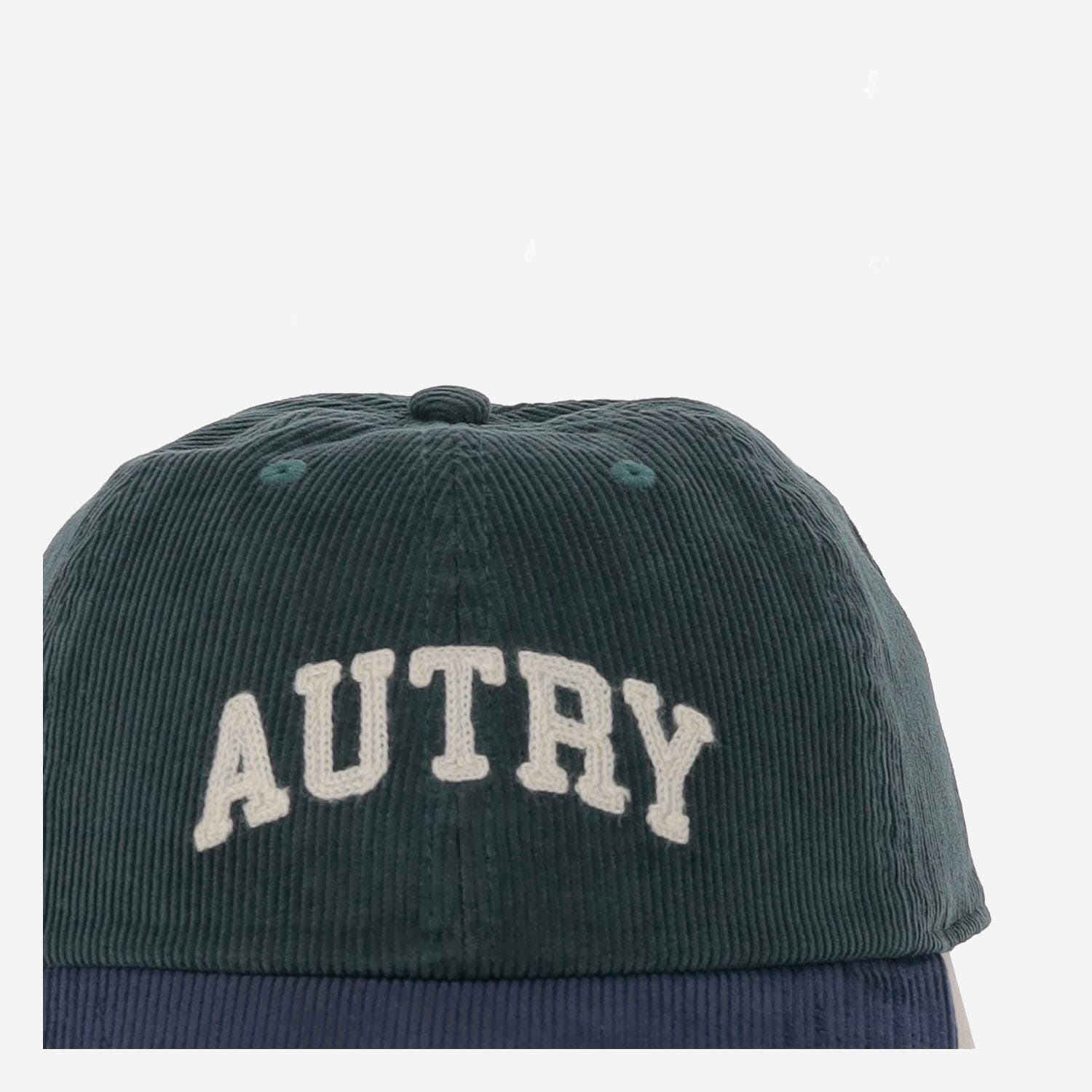 Autry Logo Velvet Hat In Green
