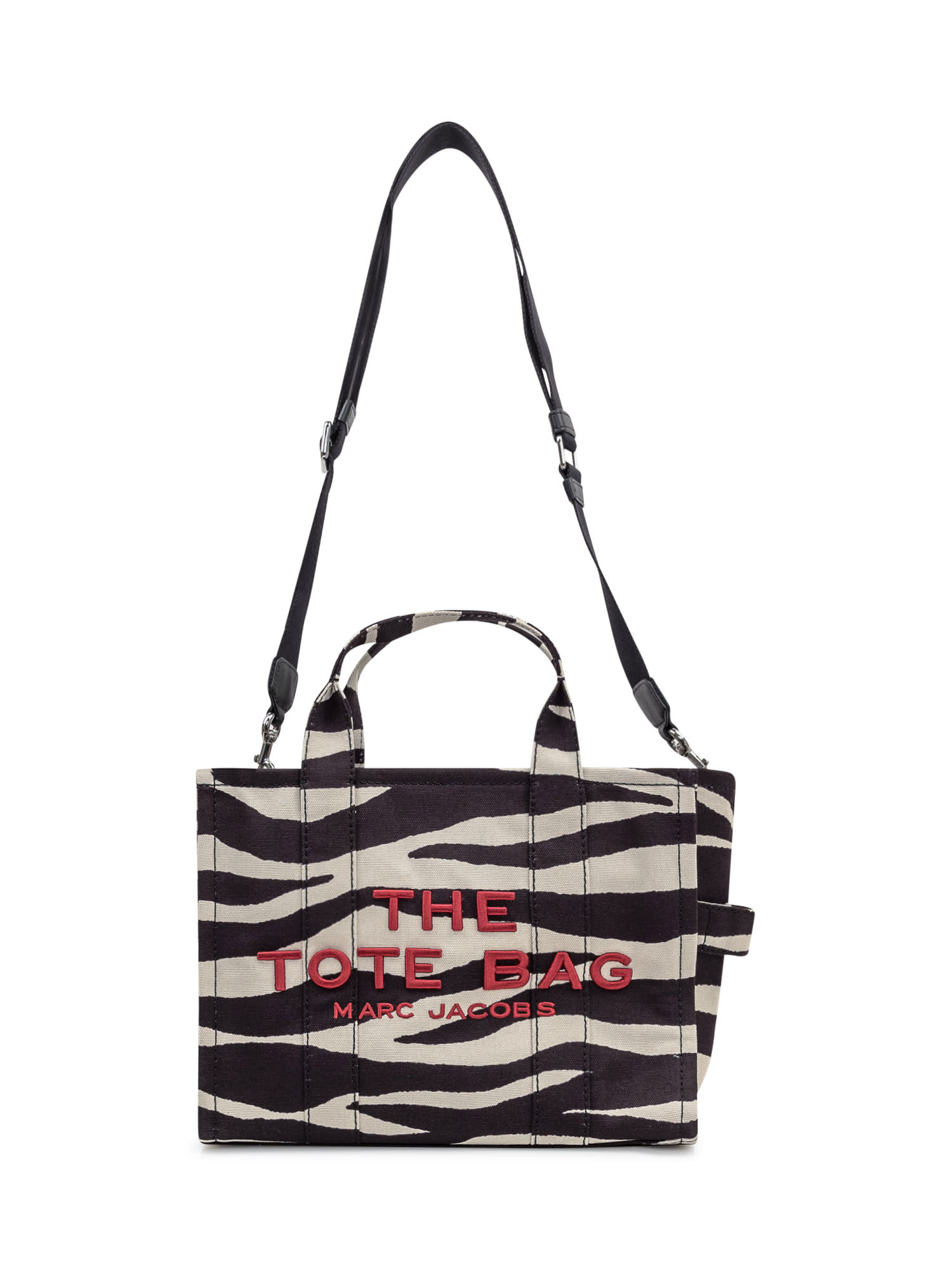 Shop Marc Jacobs The Medium Tote Bag In Black/white