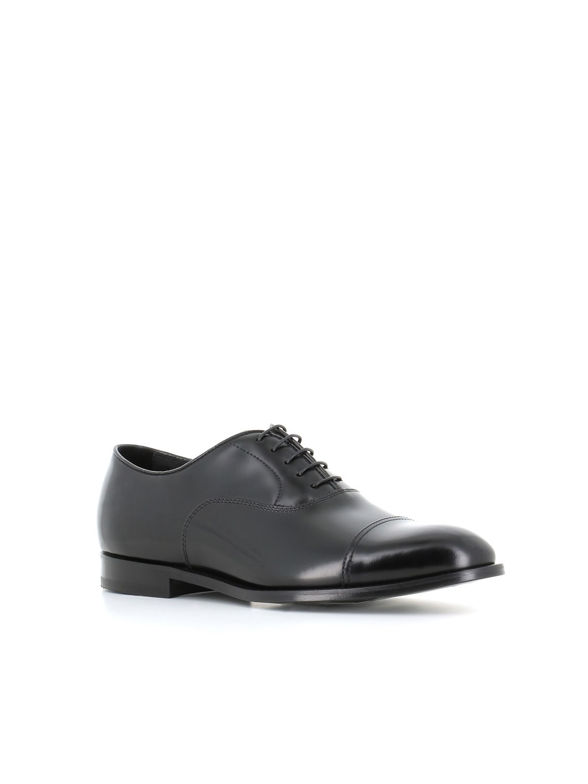 Shop Doucal's Oxford In Black