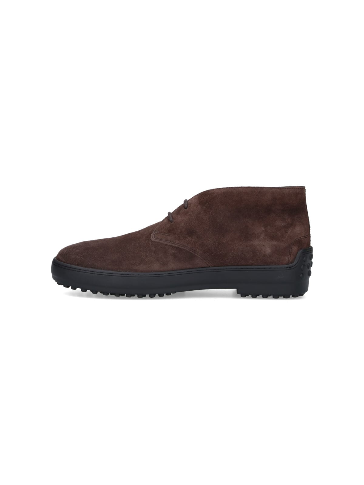 Tod's Suede Gommino Desert Boots In Brown
