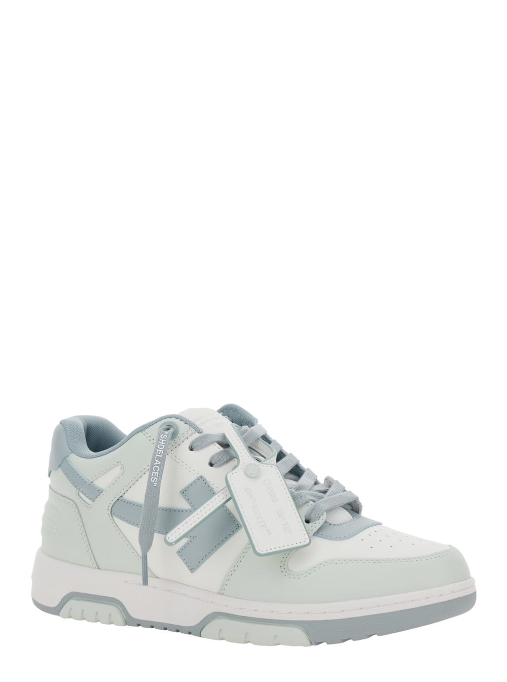 Shop Off-white Out Of Office Calf Leather In Green