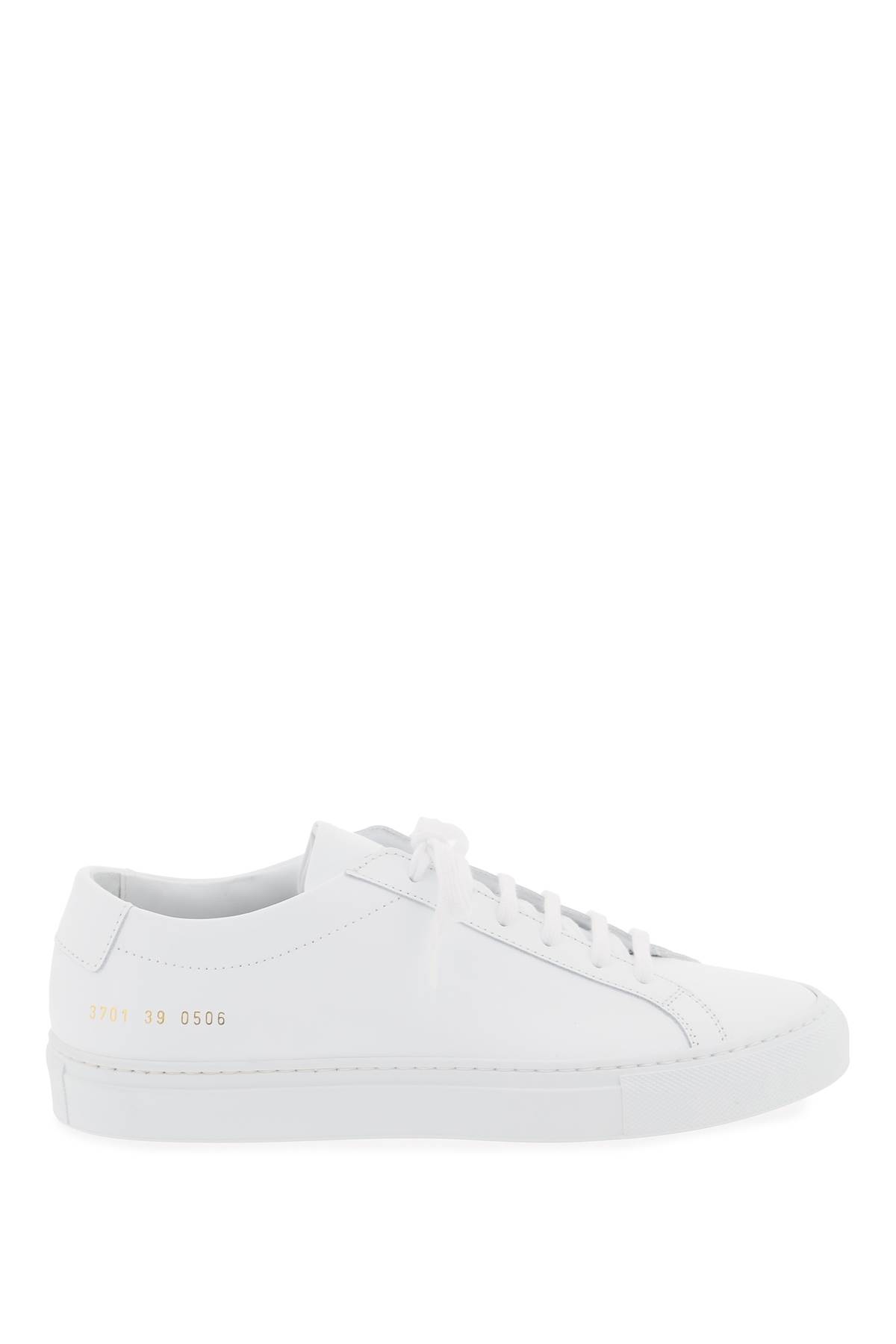 Common Projects Original Achilles Leather Sneakers In White (white)