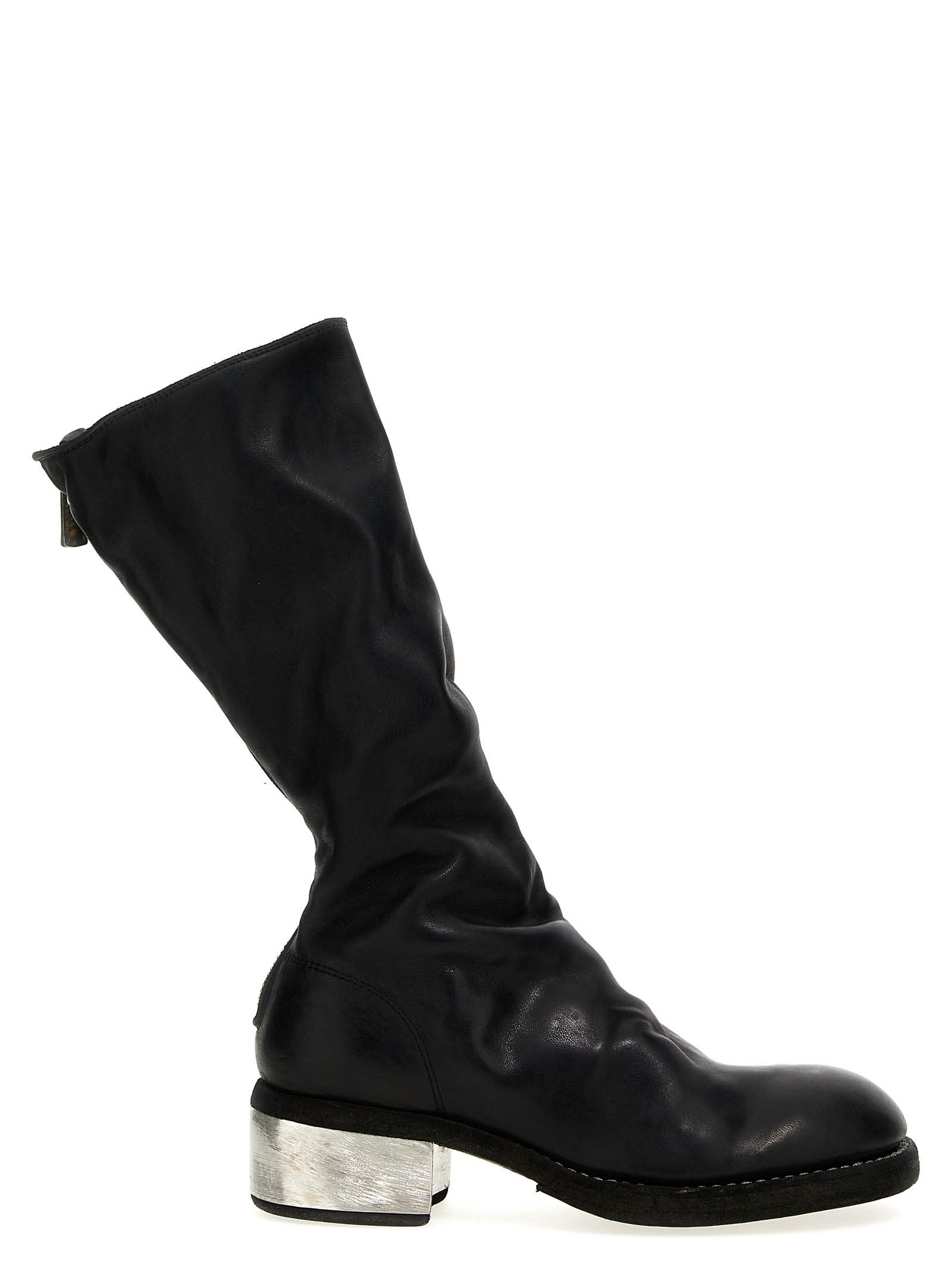 Shop Guidi 789zix Ankle Boots In Black