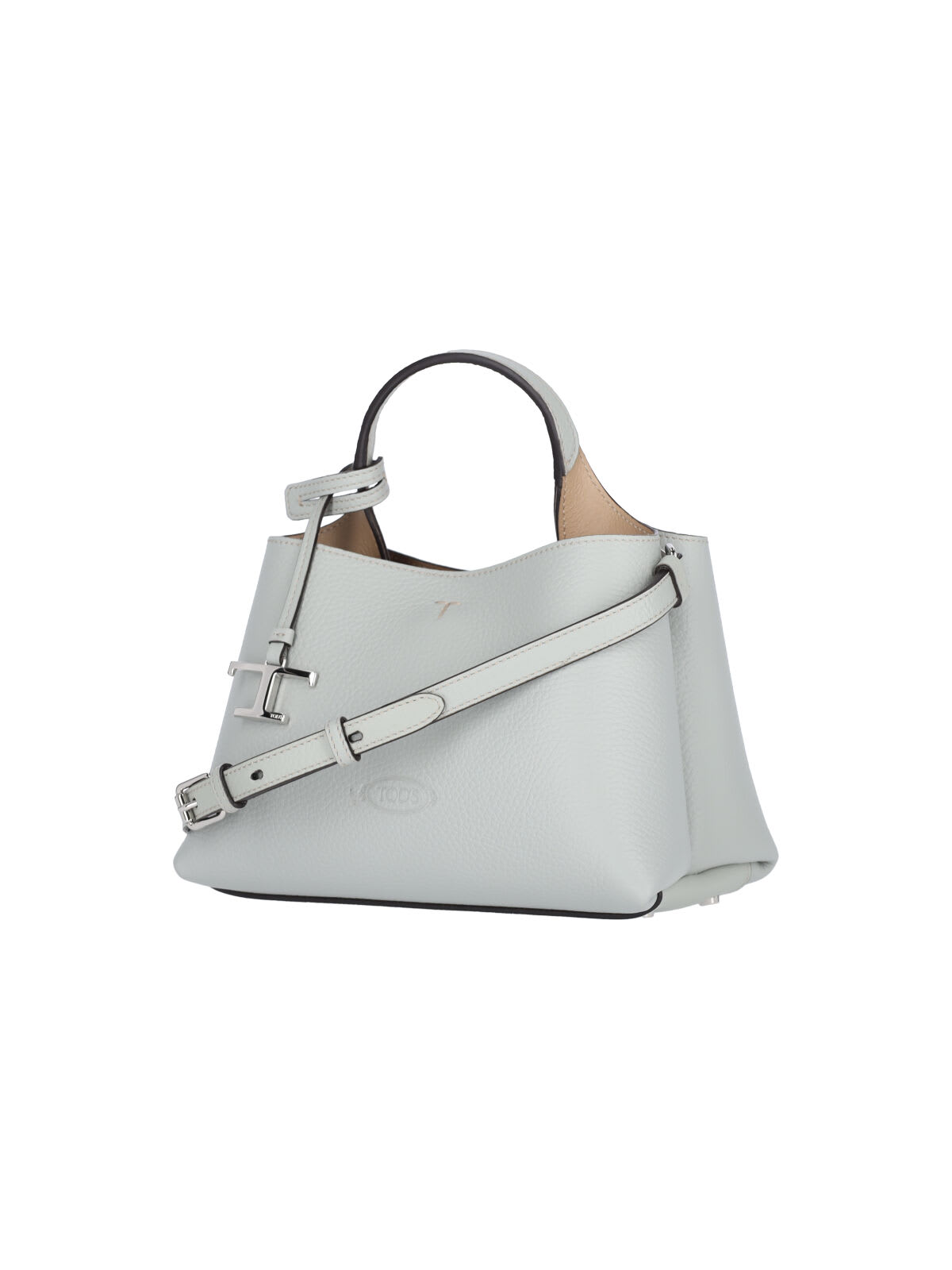 Tod's Micro Logo Bag In Cromochnaturalech