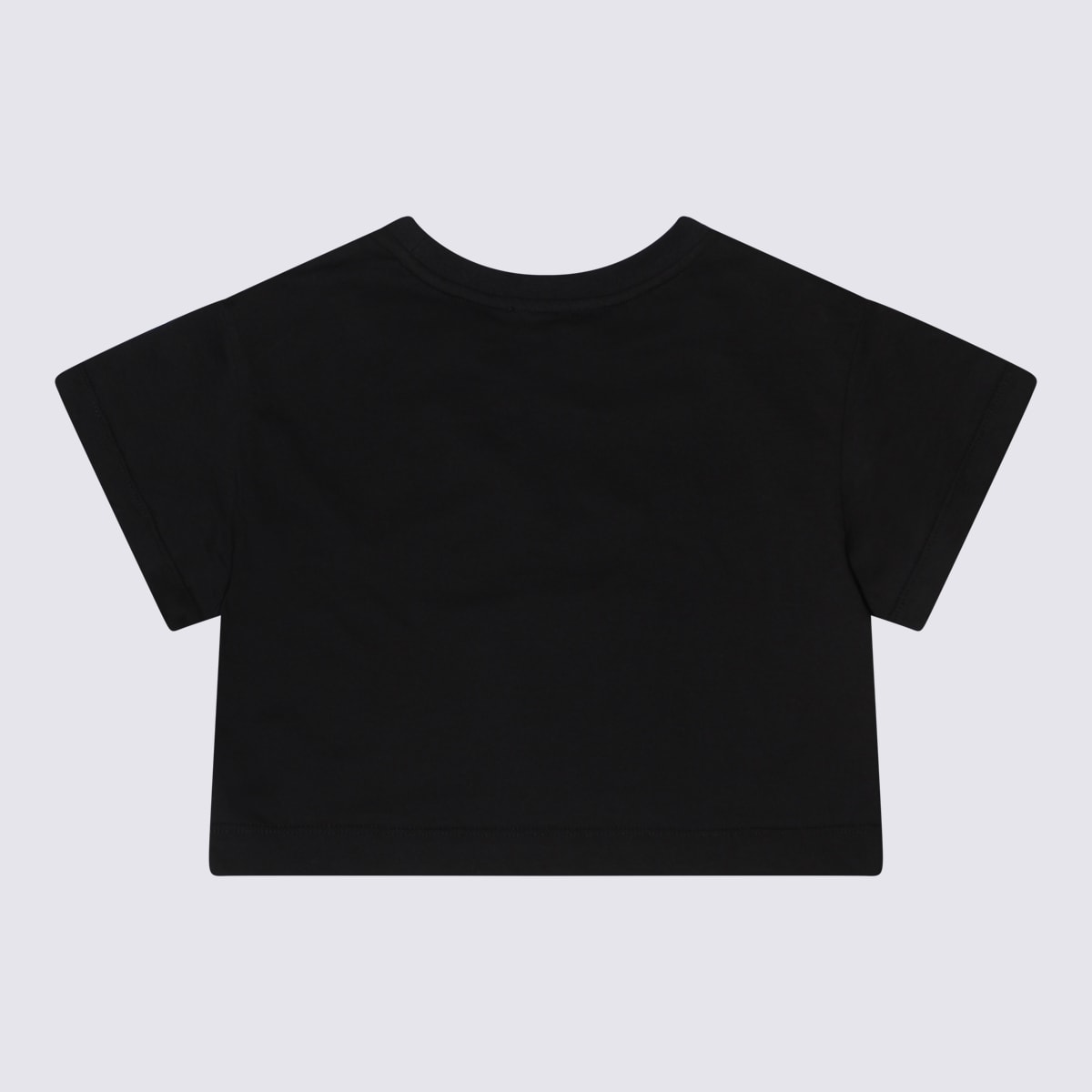 Chiara Ferragni Kids' Black Cotton T-shirt
