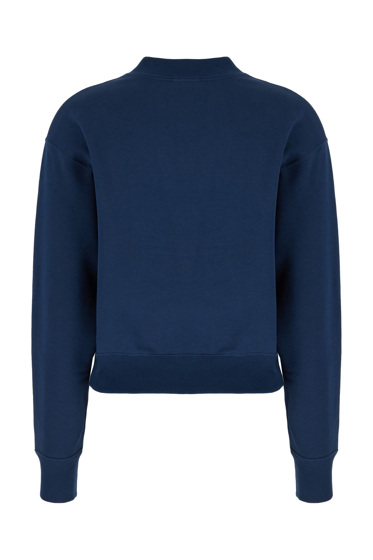 Shop Chloé Blue Cotton Sweatshirt In Classic Navy