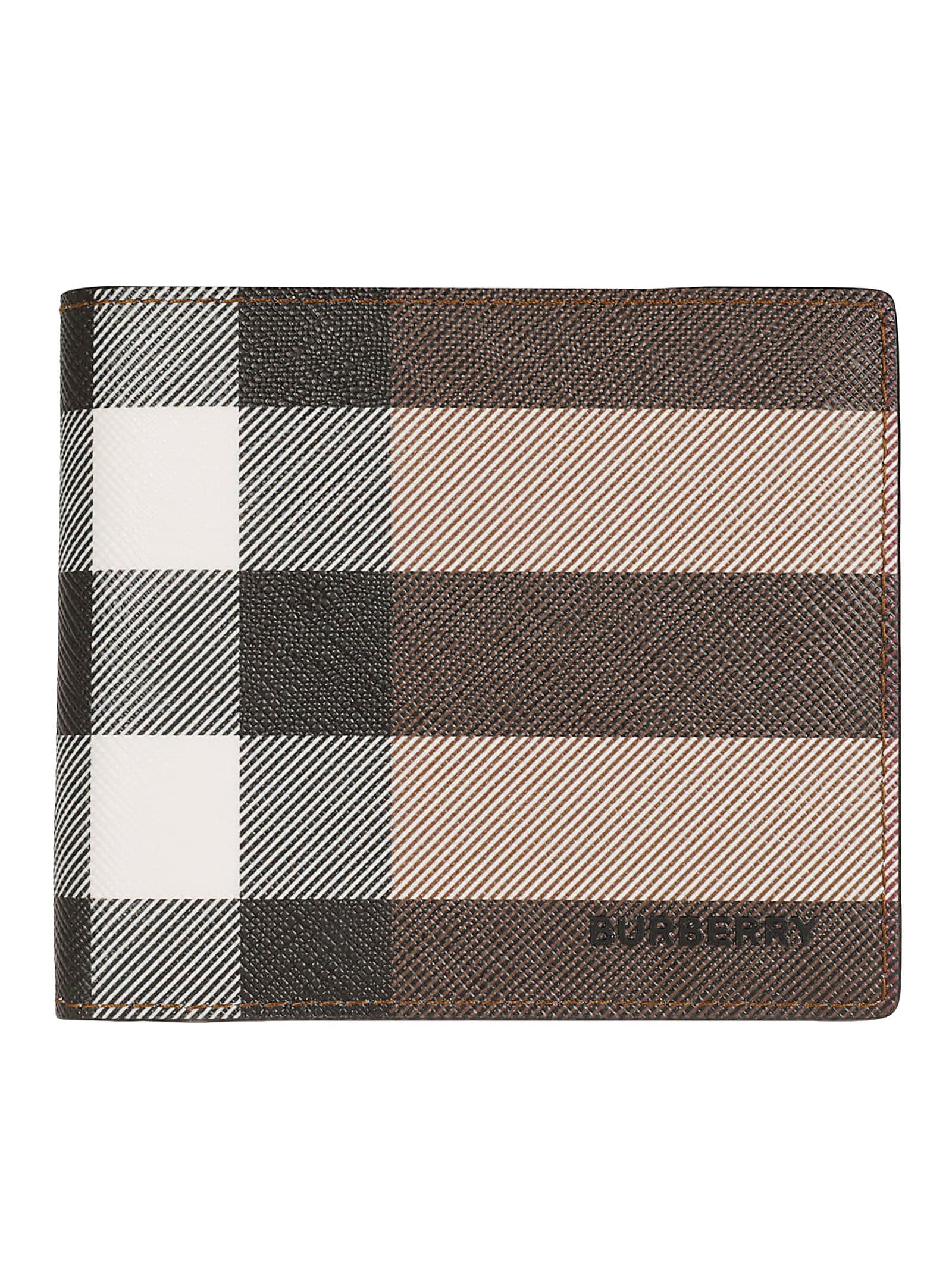 Burberry Regular Cc Bill Giant Check Wallet