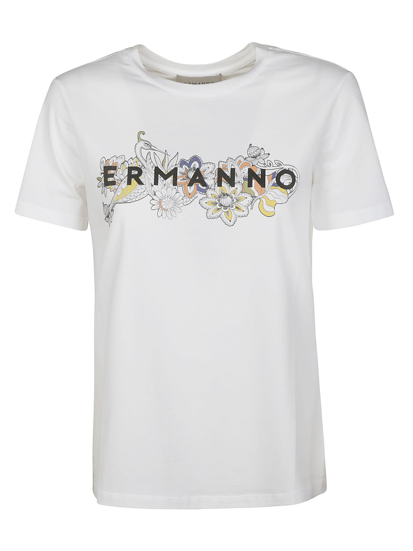 Ermanno Scervino Logo Printed T-shirt