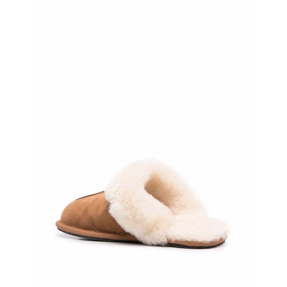 Ugg Camel Suede Scuffette Ii Slippers In Brown