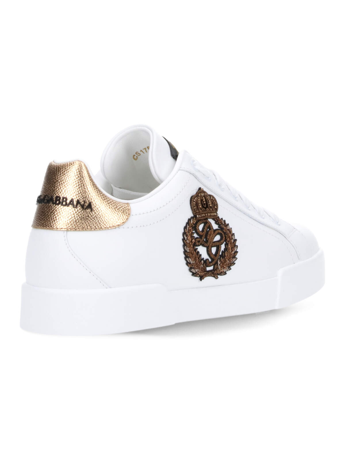 Shop Dolce & Gabbana Portofino Sneakers In White