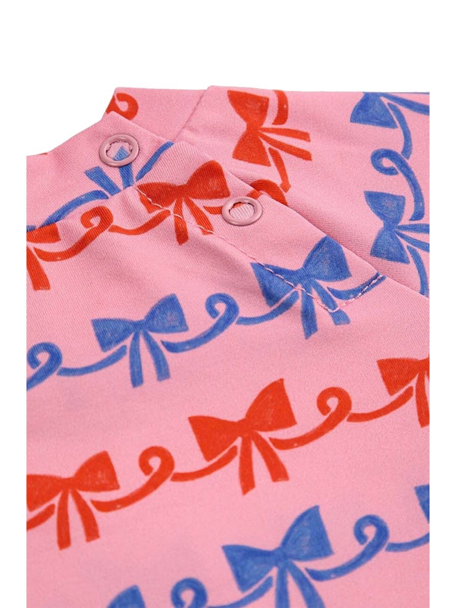 Bobo Choses Ribbons Costume T-shirt In Pink