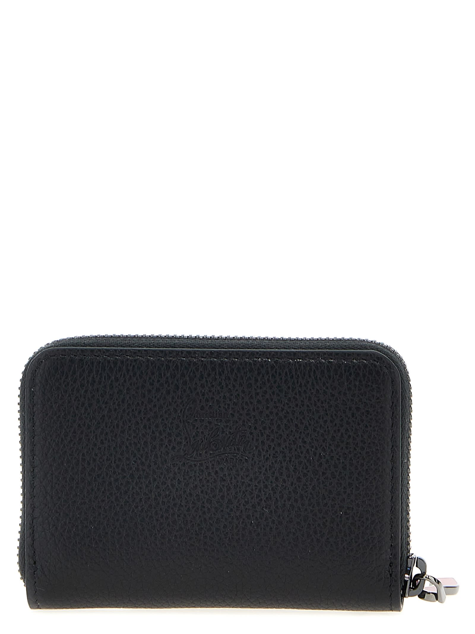 Shop Christian Louboutin Panettone Wallet In Black