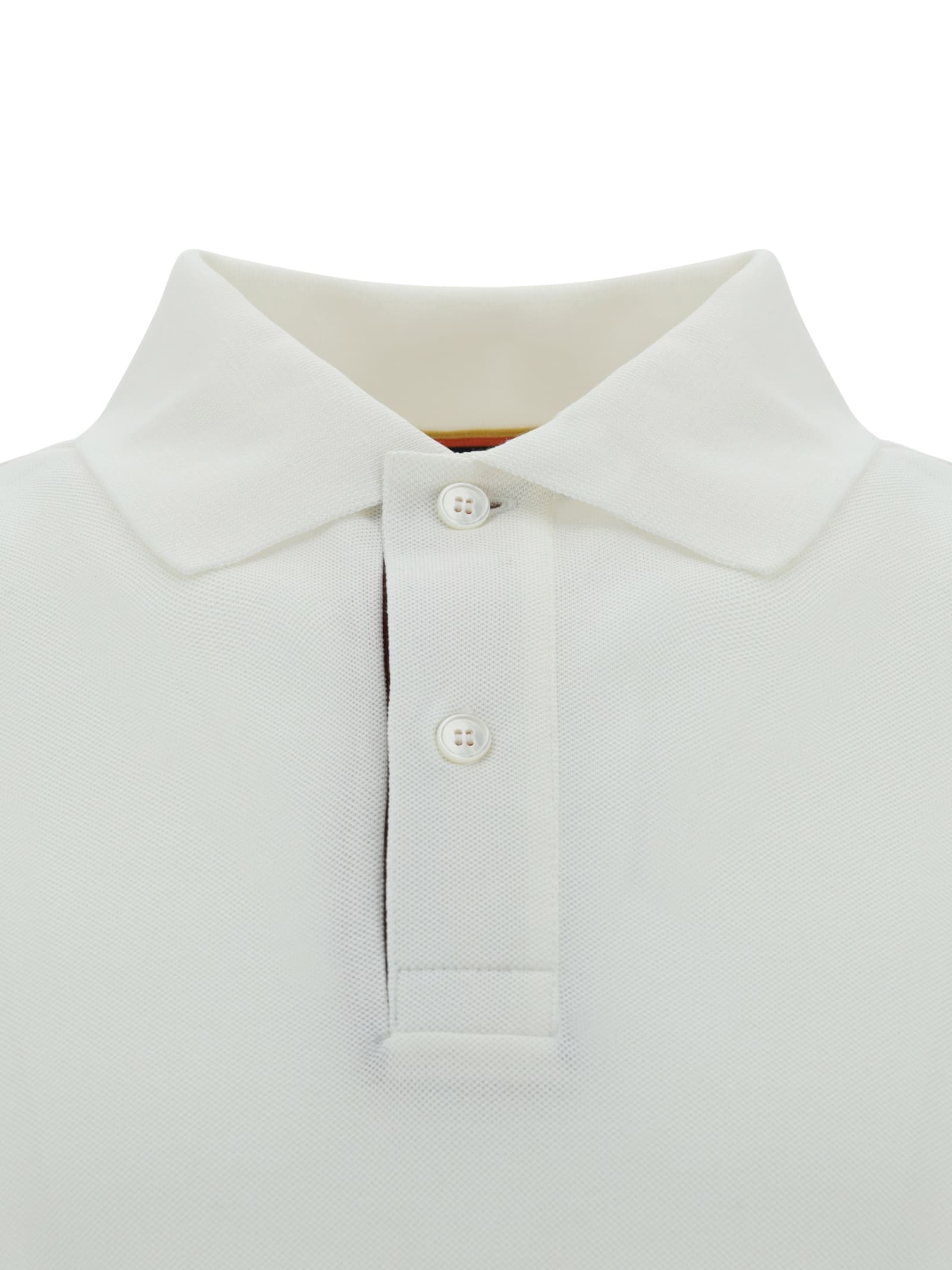Shop Ps By Paul Smith Polo Shirt Polo Shirt In White