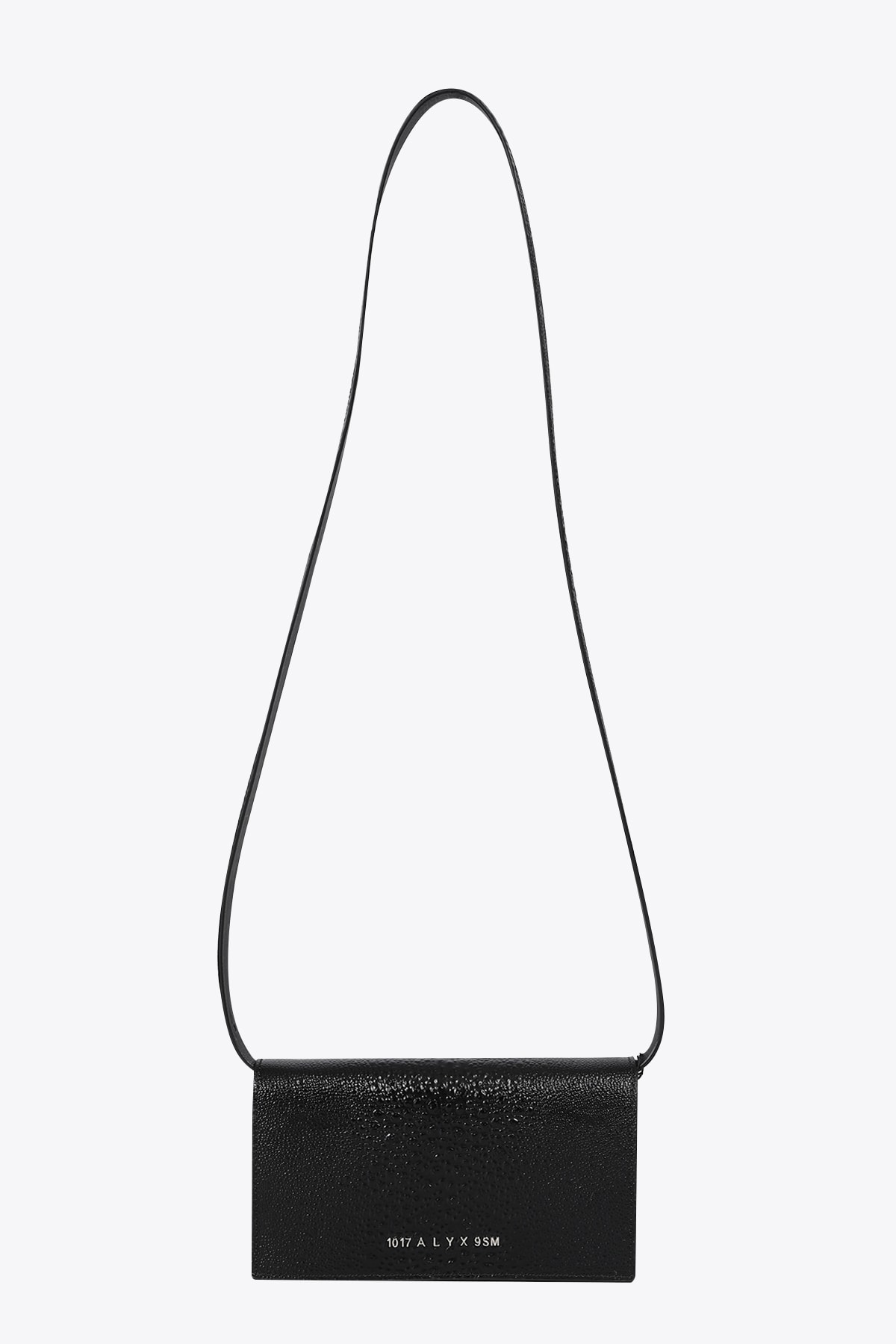ALYX GIULIA CLUTCH WITH LEATHER STRAP,AAWCT0003LE01 GIULIA CLUTCH WITH LEATHER BLACK