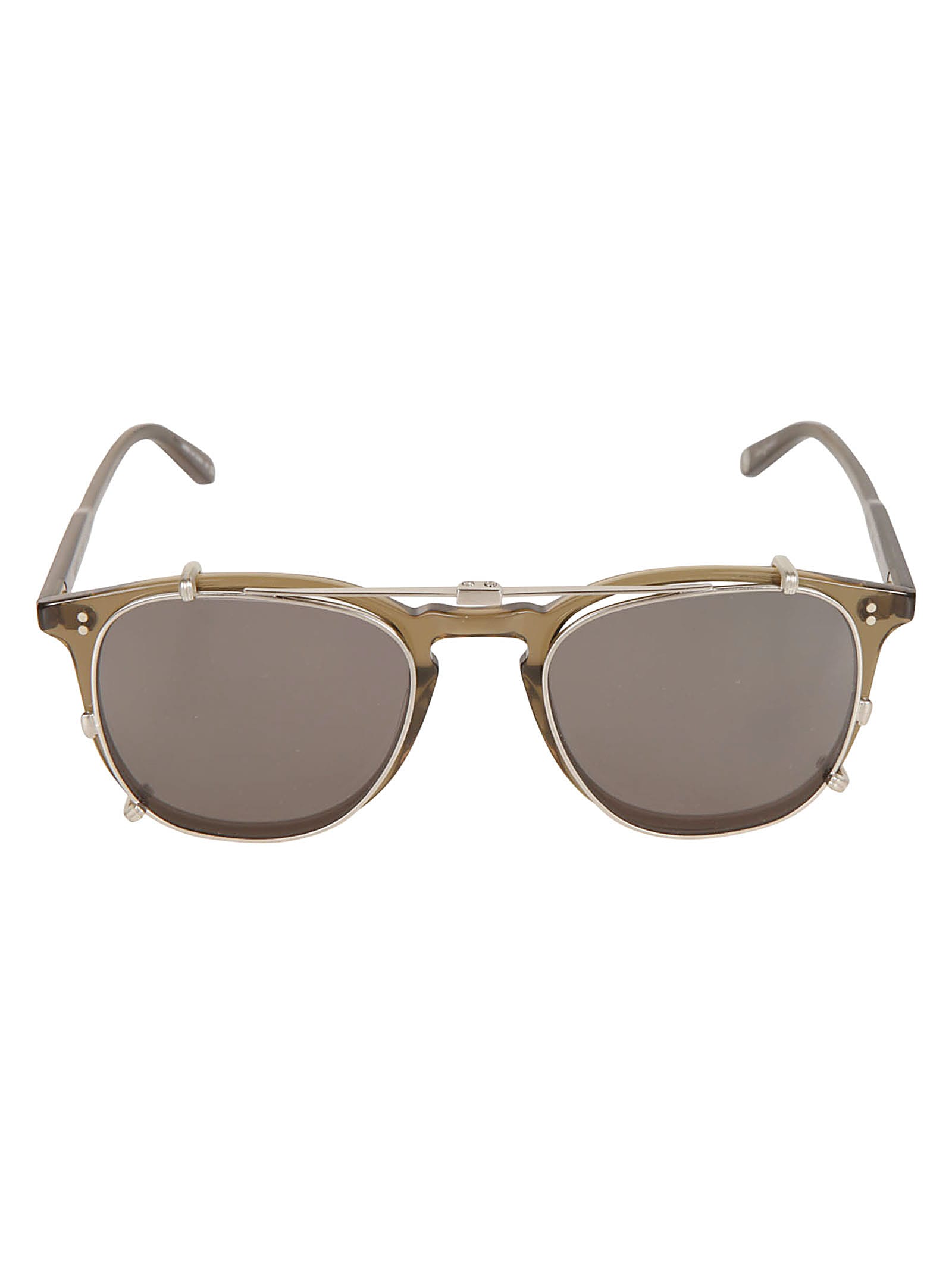 Shop Garrett Leight Kinney 1007 Sunglasses In Olio