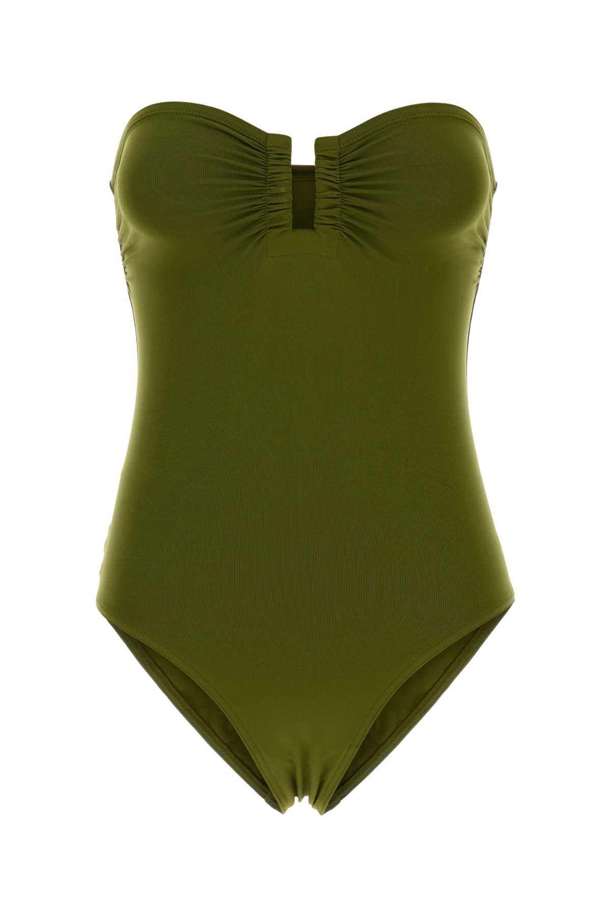 Eres Pistachio Green Stretch Nylon Cassiopee Swimsuit In Green