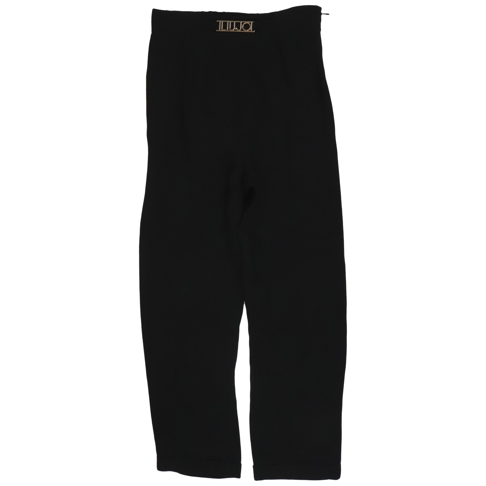 Liu •jo Kids' Viscose Trousers In Black