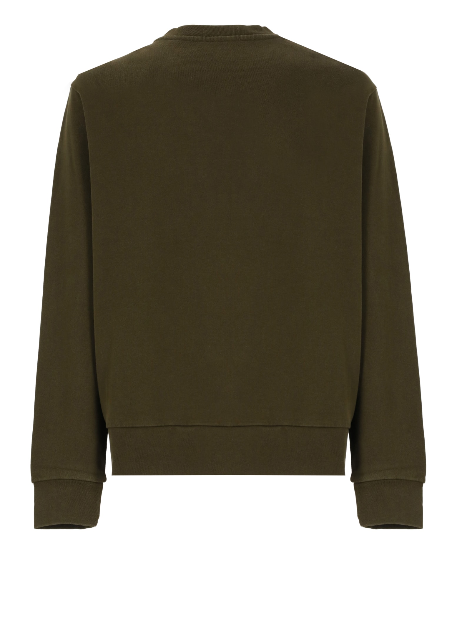 Shop Ralph Lauren Sweatshirt Pony In Green