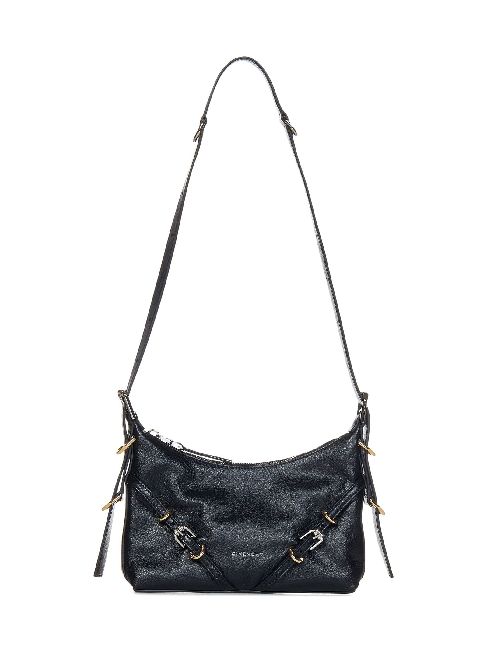 Shop Givenchy Voyou Mini Shoulder Bag In Black