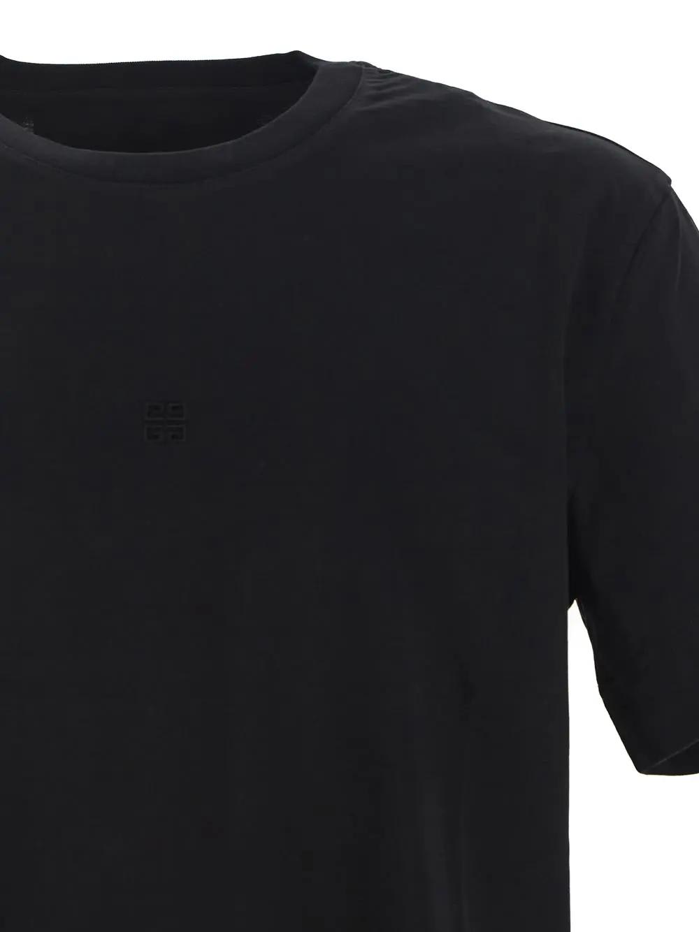 Shop Givenchy Cotton T-shirt In Black