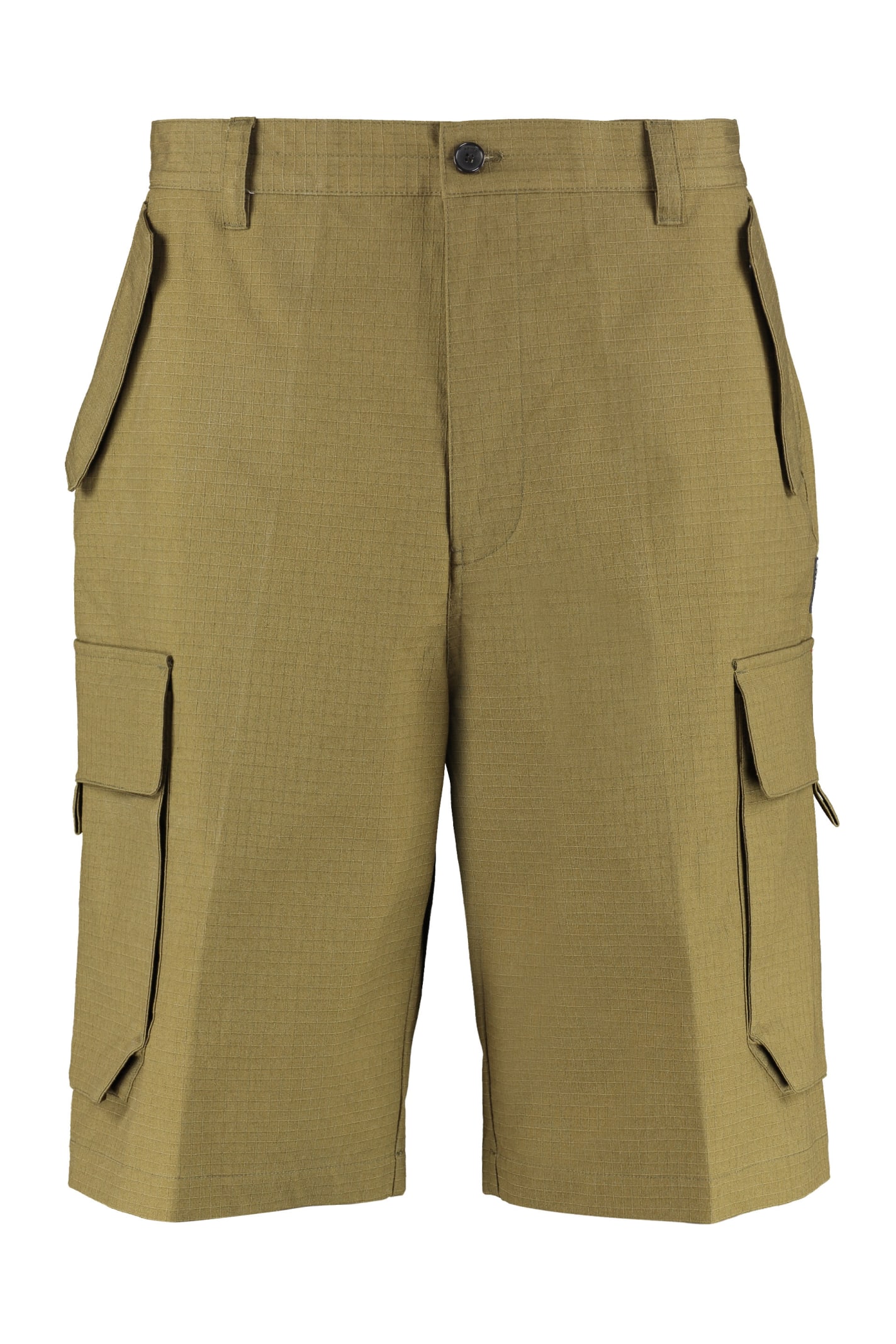 Kenzo Cotton Cargo Bermuda Shorts
