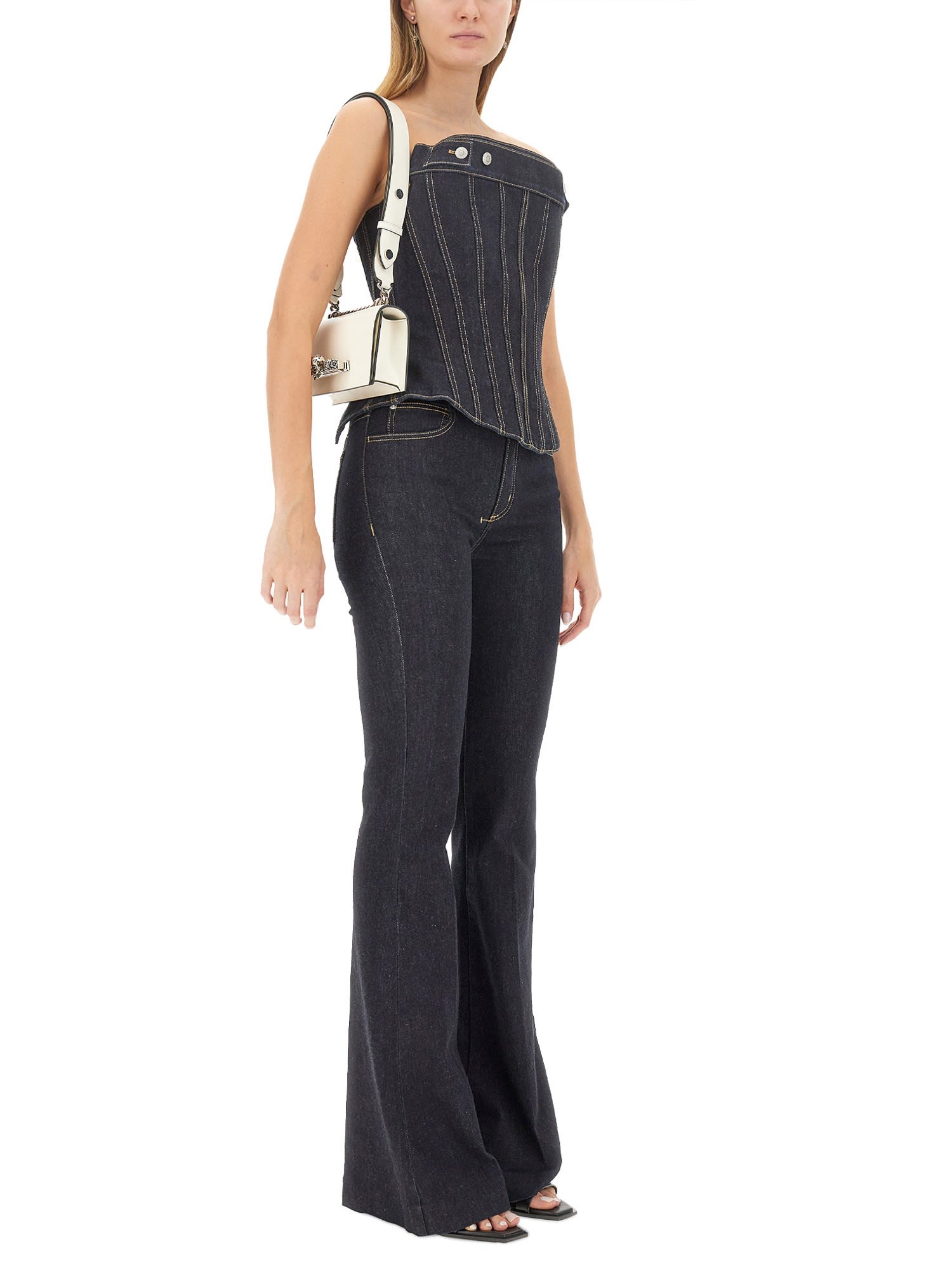 ALEXANDER MCQUEEN CORSET TOP