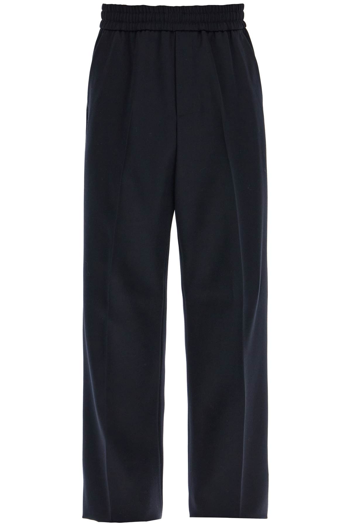 Shop Golden Goose Wool Blend Joggers In In Dark Blue (blue)