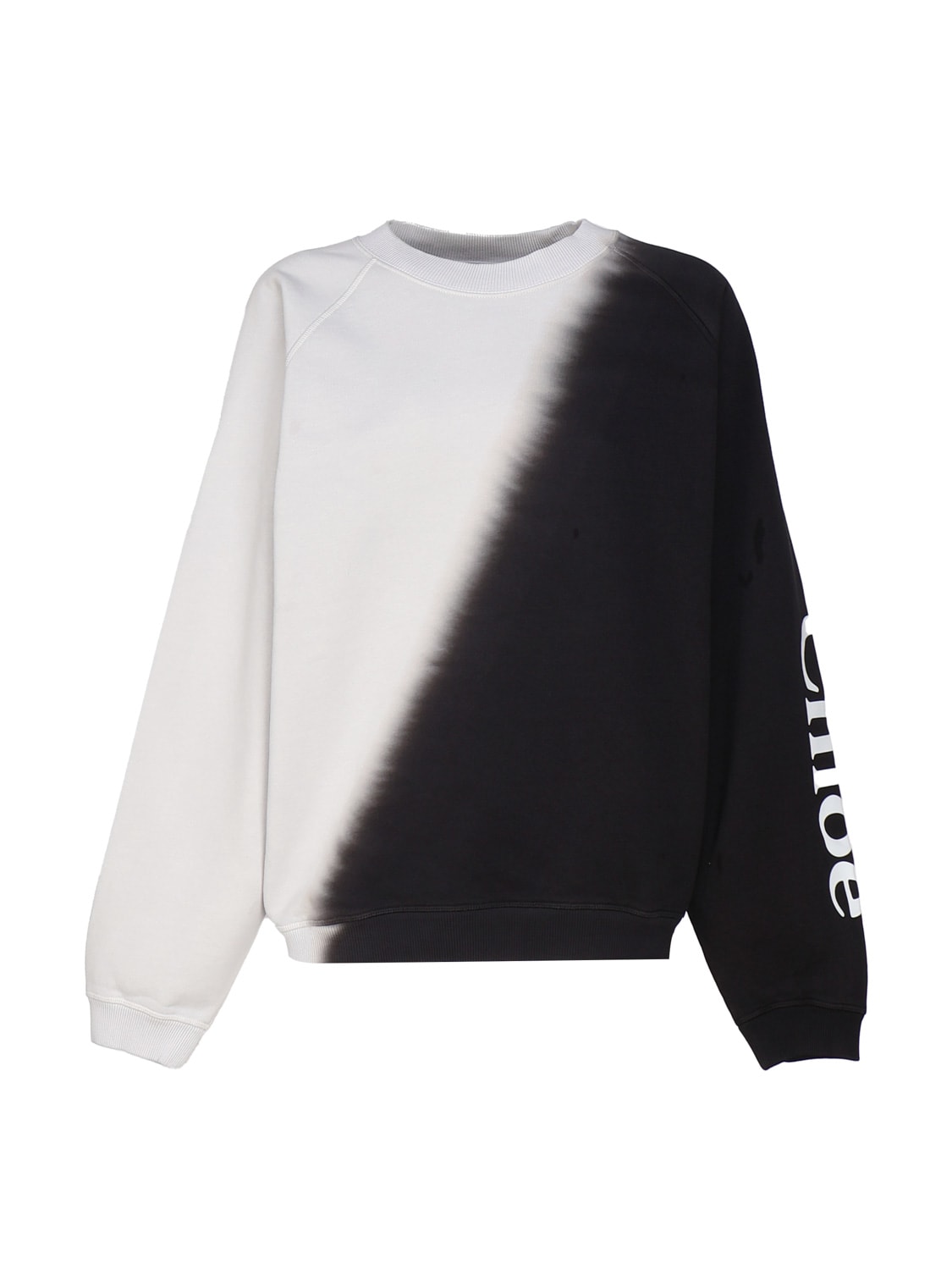 Shop Chloé Pullover With Print In Black