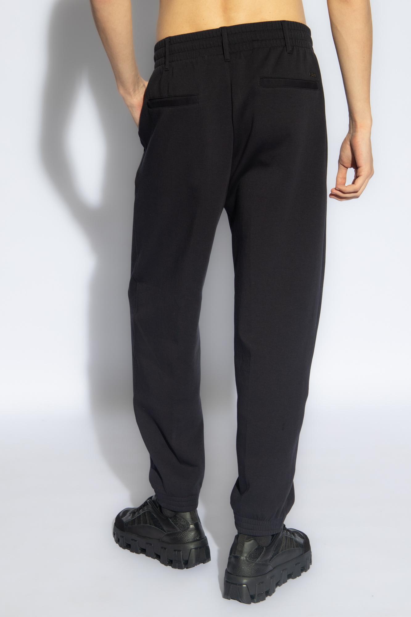 Shop Emporio Armani Sweatpants From  In Blue