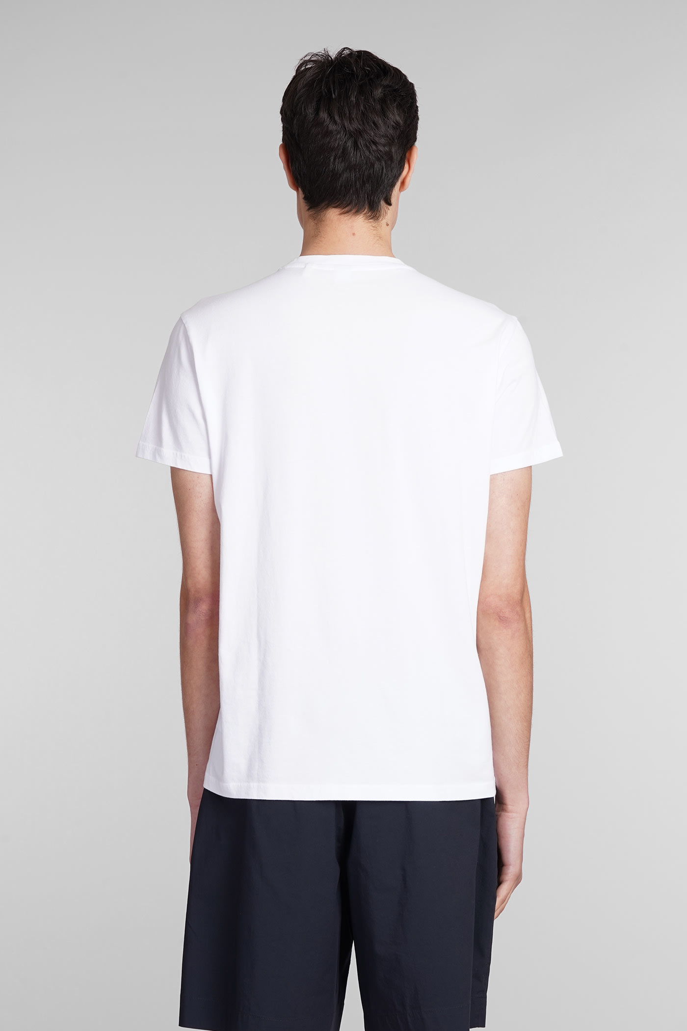 Shop Aspesi Silenzio T-shirt In White Cotton