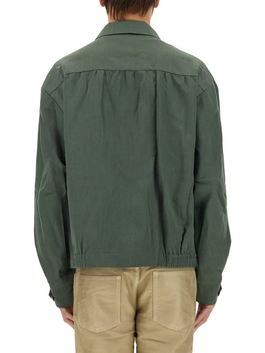 Shop Visvim Alcan Jacket In Green