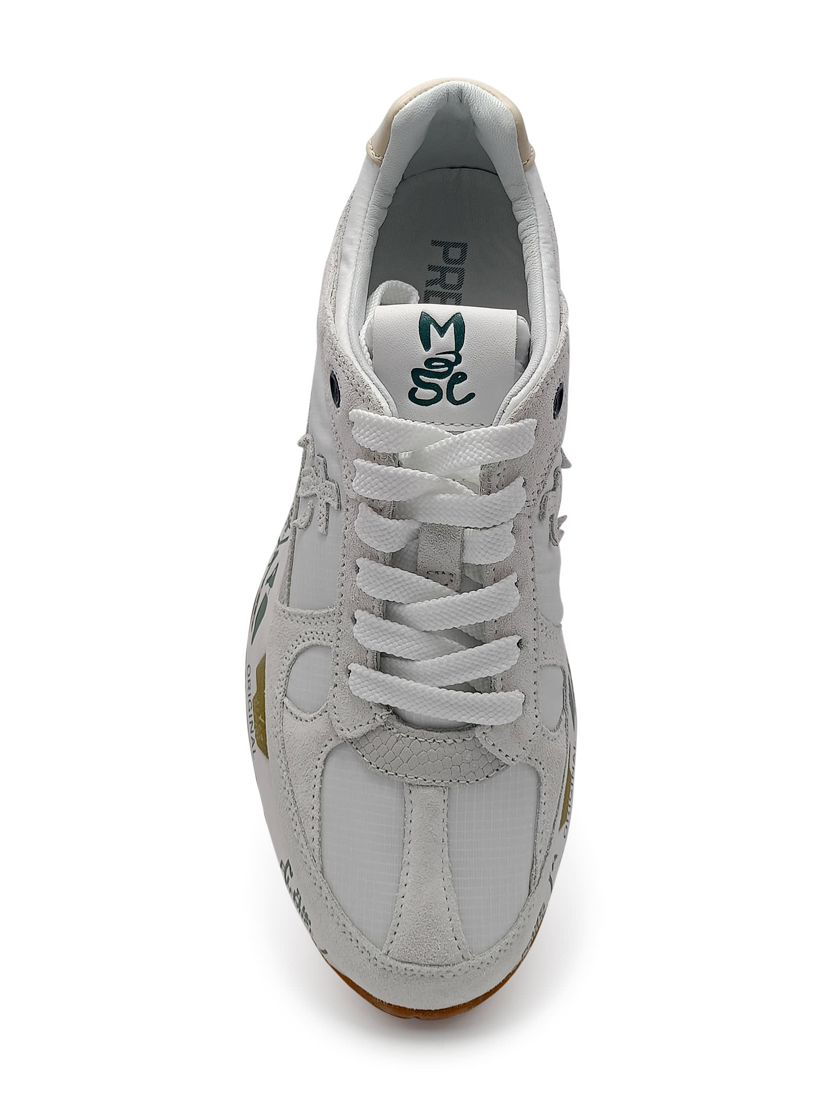 Shop Premiata Mase-d Sneakers In Grey