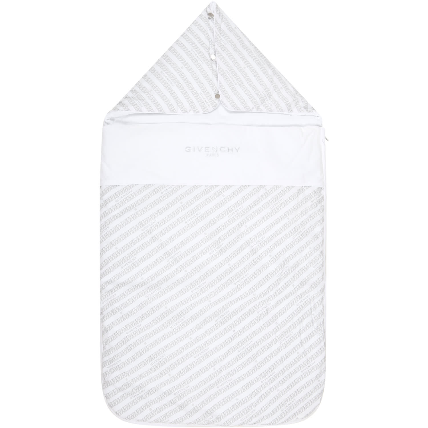 Givenchy White Sleeping Bag For Baby Kids