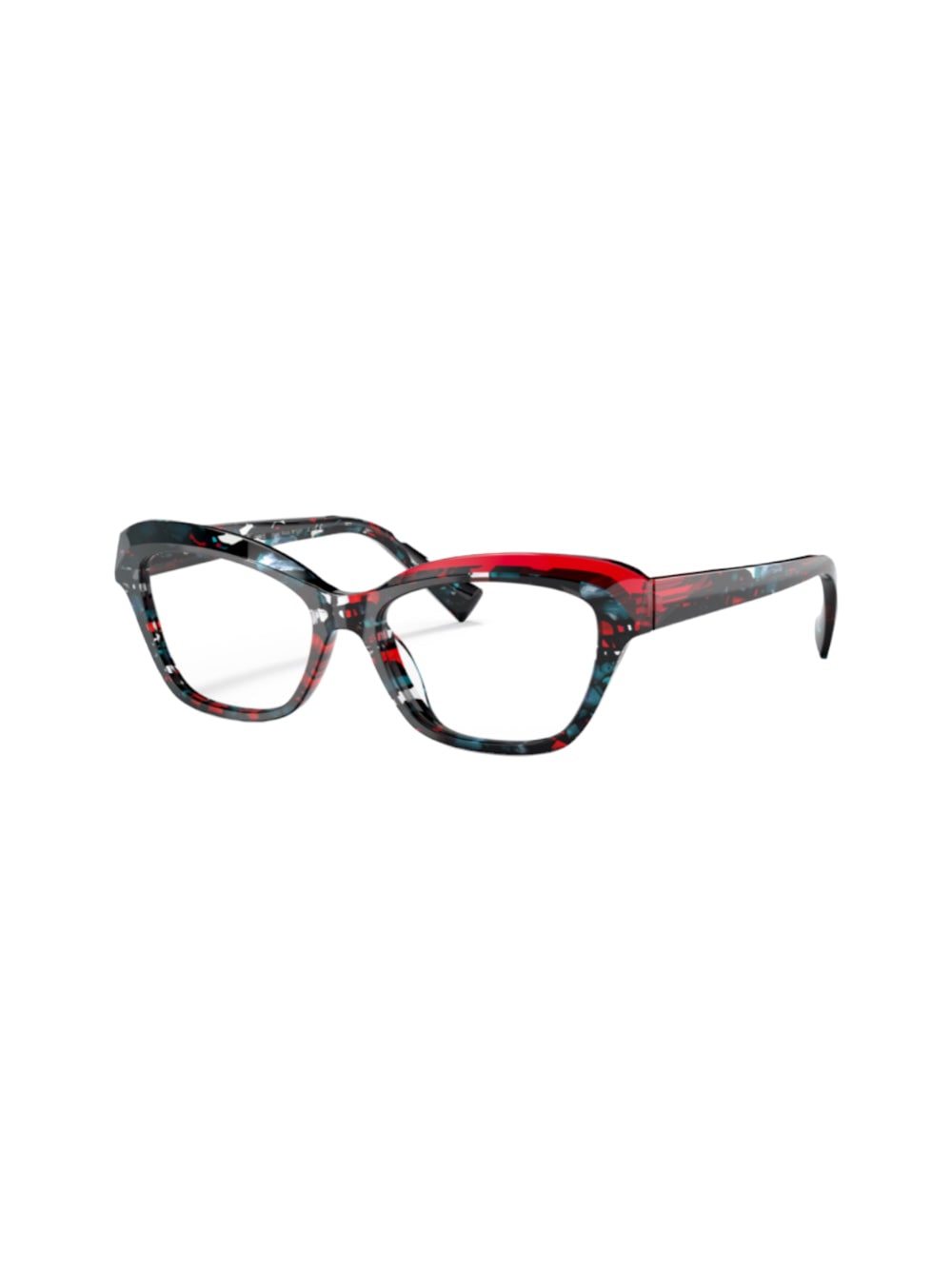 Shop Alain Mikli Sephine - 3147 - Red/blue Glasses