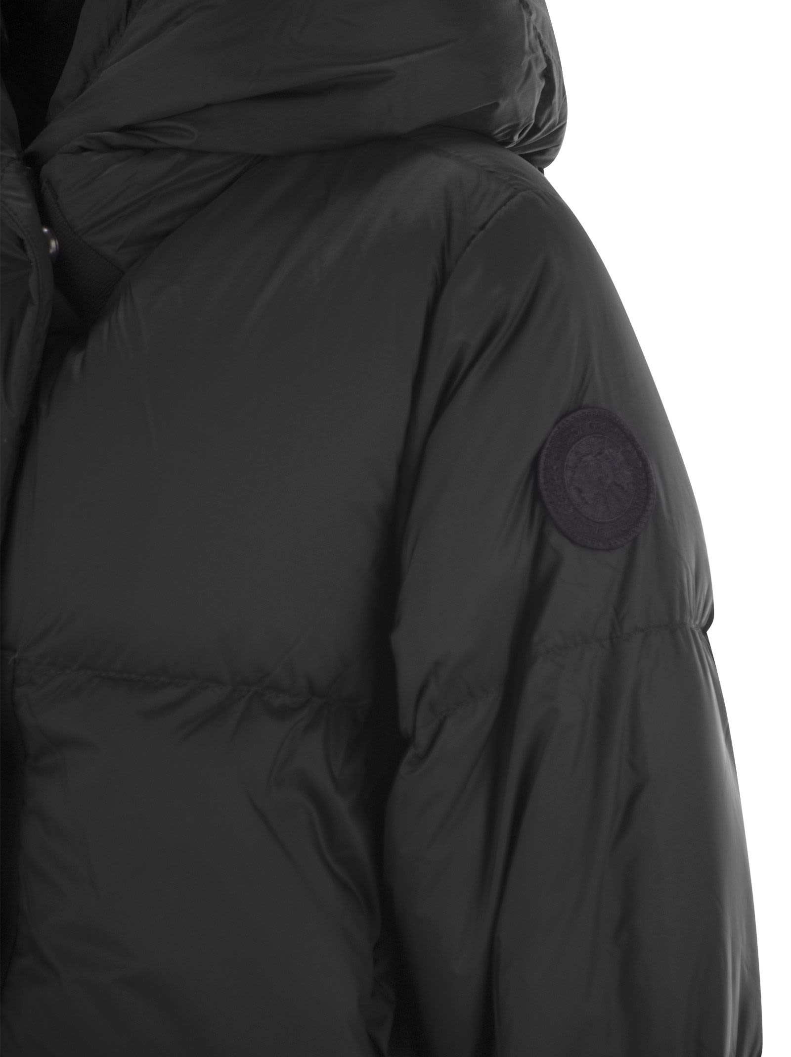 Shop Canada Goose Rhoda - Down Jacket In Black